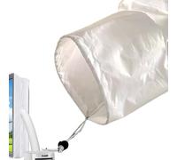 Kit portatile per finestre AC - Isolamento a risparmio energetico | Kit portatile AC per la ventilazione della finestra, per casa, ufficio, soggiorno, camera da , cucina, garage, estate