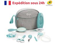 Kit portatile per la cura del bambino con 9 accessori per l'igiene