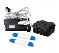 Kit portatile per la desalinizzazione dell'acqua di mare,a osmosi inversa | 2,0-2,65L/h,2,98 libbre(1,35kg),rimozione del sale superiore al 97%;ideale per imbarcazioni,zattere di salvataggio,emergenze