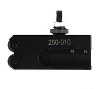 Kit portautensili a cambio rapido per tornio progettato per accessori per macchine utensili CNC che supportano vari tipi di utensili, inclusi cunei e supporti per alesatura (250-010)