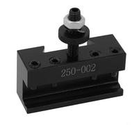 Kit portautensili a cambio rapido per tornio progettato per accessori per macchine utensili CNC che supportano vari tipi di utensili, inclusi cunei e supporti per alesatura (250-002)