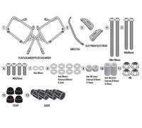 Kit Portavaligie Givi PLO5143CAM per Valigie Monokey Trekker Outback, BMW R 1300