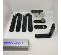 Kit porte libro a filo TERNO colore Argento - PORTE ITALIANE