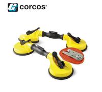 Kit posa cristalli auto/camion 2 ventose doppia + cinghia in nylon con crick