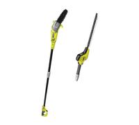 Kit potatore e tagliasiepi telescopico elettrico Ryobi "RP750450" asta 1,8-2,...