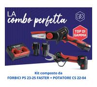 Kit potatura Blue Bird Forbici PS 23-25 Faster + Potatore CS 22-04
