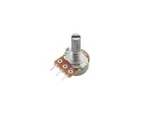 Kit potenziometro lineare 5 pezzi 20mm 3pin WH148 1K 2K 5K 10K 20K 50K 100K 250K 1M Kit potenziometri con dadi e rondelle(10K Ohm)