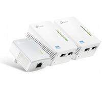 Kit powerline AV600 WiFi 300Mbps 2 Porte LAN (3 Pezzi) - TL-WPA4220TKIT