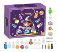 Kit Pozioni Fate per Bambini - Set Bottiglie Pozioni Magiche Streghe - Giochi Educativi Bambini Regalo Compleanno Halloween Natale Gioco Simbolico Toddler Asilo Prescolare