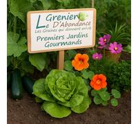 Kit Premiers Jardins Gourmet - L'Attico d'Abondanza: semi facili da seminare per coltivare la meraviglia