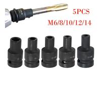 Kit Presa Rubinetto a Vite Quadrata (5PCS) per Uso con Cricchetti in Spazi Stret