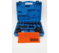 Kit Pressa Estrattore Cuscinetti Mozzi Silent Block Boccole Universale 23 pz +1