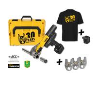 Kit pressatrice radiale 30° Anniversario REMS Mini-Press 14 V ACC Basic-Pack 57