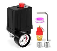 Kit Pressostato per Compressore D'Aria A 4 Vie, 1/4" NPT, 90-120 PSI, 110 V4525