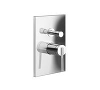 Kit prêt-à-monter Gessi Ingranaggio pour mitigeur monocommande, inverseur automatique, pour baignoire ou douche, 63577187, 63577187, Colorazione: Bronzo antico