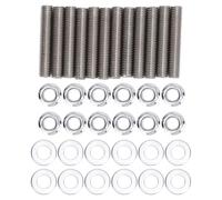 Kit prigionieri per collettore di scarico in acciaio inossidabile Bulloni esagonali ad alte prestazioni per impieghi gravosi con dadi e rondelle per motori 5,9 l 6,7 l dal 1989