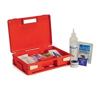 KIT PRIMO SOCCORSO USTIONI valigetta emergenza bruciature cassetta medica scottaure