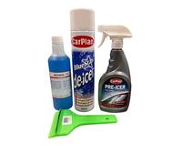 KIT PRODOTTI INVERNALI PROTEZIONE AUTO PRE-ICER DEGHIACCIANTE LIQUIDO LAVAVETRI