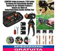 Kit professionale Cesoie Forbice per Innesti e Potatura x alberi da frutta fiori
