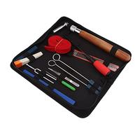 Kit professionale da 13 pezzi per accordatura pianoforte, set di strumenti silenziosi per principianti, include striscia temperamento e diapason in custodia per il trasporto, accessori essenziali per