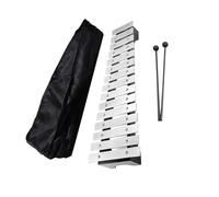 Kit professionale di percussioni xilofono glockenspiel a 15 note per principianti appassionati di giocatori Glockenspiel Strumento A Percussione