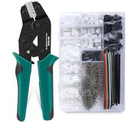 Kit professionale di pinze per crimpatura elettronica - Include pinze per crimpatura SN-2549 e morsettiere 2316 (doppio passo da 2,54 mm e 2,0 mm), adatte per circuiti stampati e modellismo.
