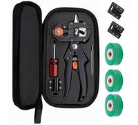 Kit professionale di potatore innestatore 2 in 1 forbici da giardino per potatura e innesto alberi frutto con 3 lame intercambiabili nastri attrezzi set taglio affilato alto tasso sopravvivenza