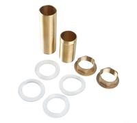 Kit professionale in ottone per riparazione rubinetto, con guarnizioni in gomma essenziali per manutenzione