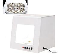 Kit Professionale Light Box Per Gioielli Studio Fotografico Con Rotazione Elettrica A 360° Supporto Per Esposizione Appesa Appoggiata 4luci Riempimento Per Oggetti Di Piccole Dimensioni(TB200)