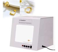 Kit professionale per studio fotografico con illuminazione ad alto CRI e luminosità dimmerabile, giradischi intelligente per una migliore fotografia di prodotto