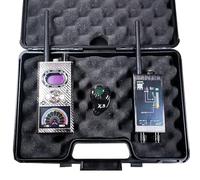 Kit Professionale Rilevatore Avanzato di Microspie, GPS e Telecamere Nascoste (Floor 8000 + M99) - Doppia Protezione Anti-Spionaggio per Casa, Ufficio, Auto e Viaggi