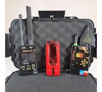 Kit professionale rilevatore di microspie telecamere gps per auto casa ufficio agenzie investigative serie predator MK0