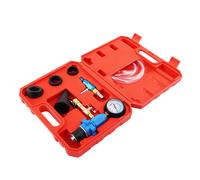 Kit Professionale Svuotamento Impianto Raffreddamento con Manometro 4 Adattatori