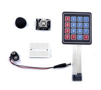 Kit Progetti Elettronici, per ARDUINO Starter Set, Per Mega2560 Controller Con Display LCD, Motori, Sensori, Kit STEM Educativo Per I Produttori