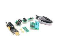 Kit programmatore USB con clip SOP8 Bruciatore EEPROM BIOS Flasher Programmatore flash SPI per manutenzione, backup e altro