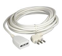 KIT -PROLUNGA 5MT 2P+T SP. 16A/PR. 10/16 A BIANCA