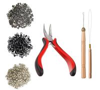 Kit Prolunga Capelli,Strumento Per Estensioni Capelli Per Donne - Accessori Parrucchiere per Donne Feste Ballo Eventi Serata