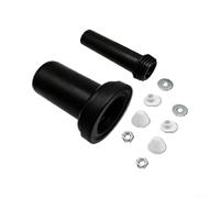 Kit prolunga flangia WC per WC Geberit sospeso (18,5 cm) | Efficienza di lavaggio migliorata Connessione sicura Montaggio rapido Nero