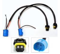 Kit Prolunga HID Cavi 9004 HB1 Connettore Doppio Attacco Portalampada