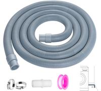 Kit Prolunga Tubo Scarico Universale 2,5m per Lavatrice e Lavastoviglie 20mm