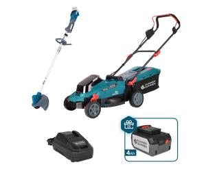 Kit Promozionale per Cura del Prato KS 33LM-BCT20V-SET