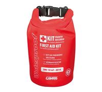KIT PRONTO SOCCORSO PER BICI MOTO SACCA IMPERMEABILE VIAGGIO OMOLOGATO SICUREZZA
