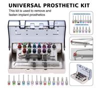 Kit protesico impianti, cacciaviti locator, utensili monconi multipli, chiave