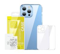 Kit protezione cover e vetro temperato Baseus SuperCeramic iPhone 14 Plus