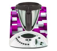 Kit protezione cucina etichetta bimby TM31 - cubo rosa R182-11