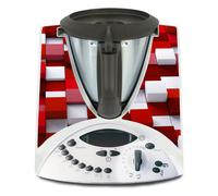 Kit protezione cucina etichetta bimby TM31 - cubo rosso R182-12