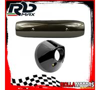 KIT PROTEZIONE MARMITTA YAMAHA T MAX 500 CARBURATORE 2001-2006 ANTRACITE BRONZAT