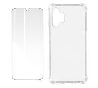 Kit Protezione per Galaxy A13 4G Cover + Vetro Temperato