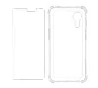 Kit Protezione per Samsung Xcover 5 Cover Flessibile + Vetro Temperato
