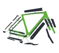 Syncros Frame Protection Kit Addict - accessori bici 0 White/Glossy unisex